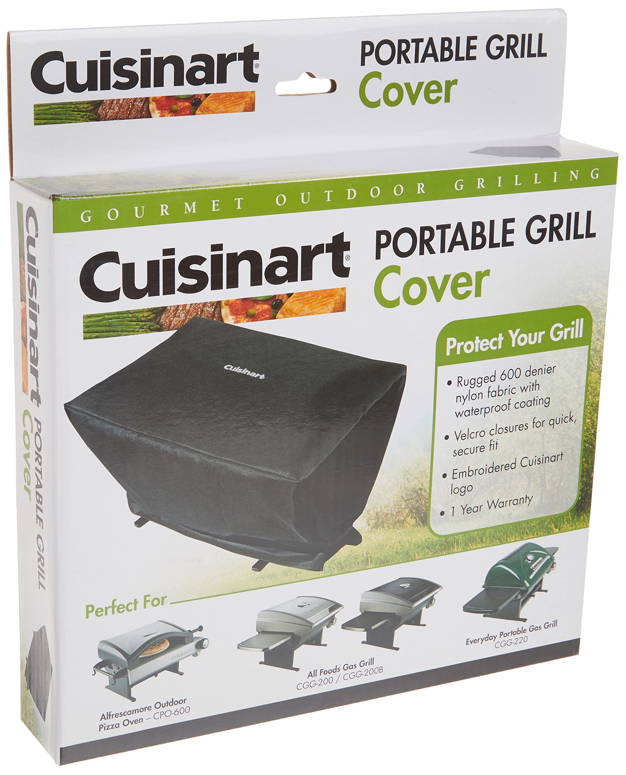 Cuisinart CGC-21 All-Foods Gas Grill Cover , Black