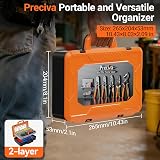 Preciva Insulated Wire Terminal Crimping Tool 0.5-6mm² 27 Type 680Pcs view 5