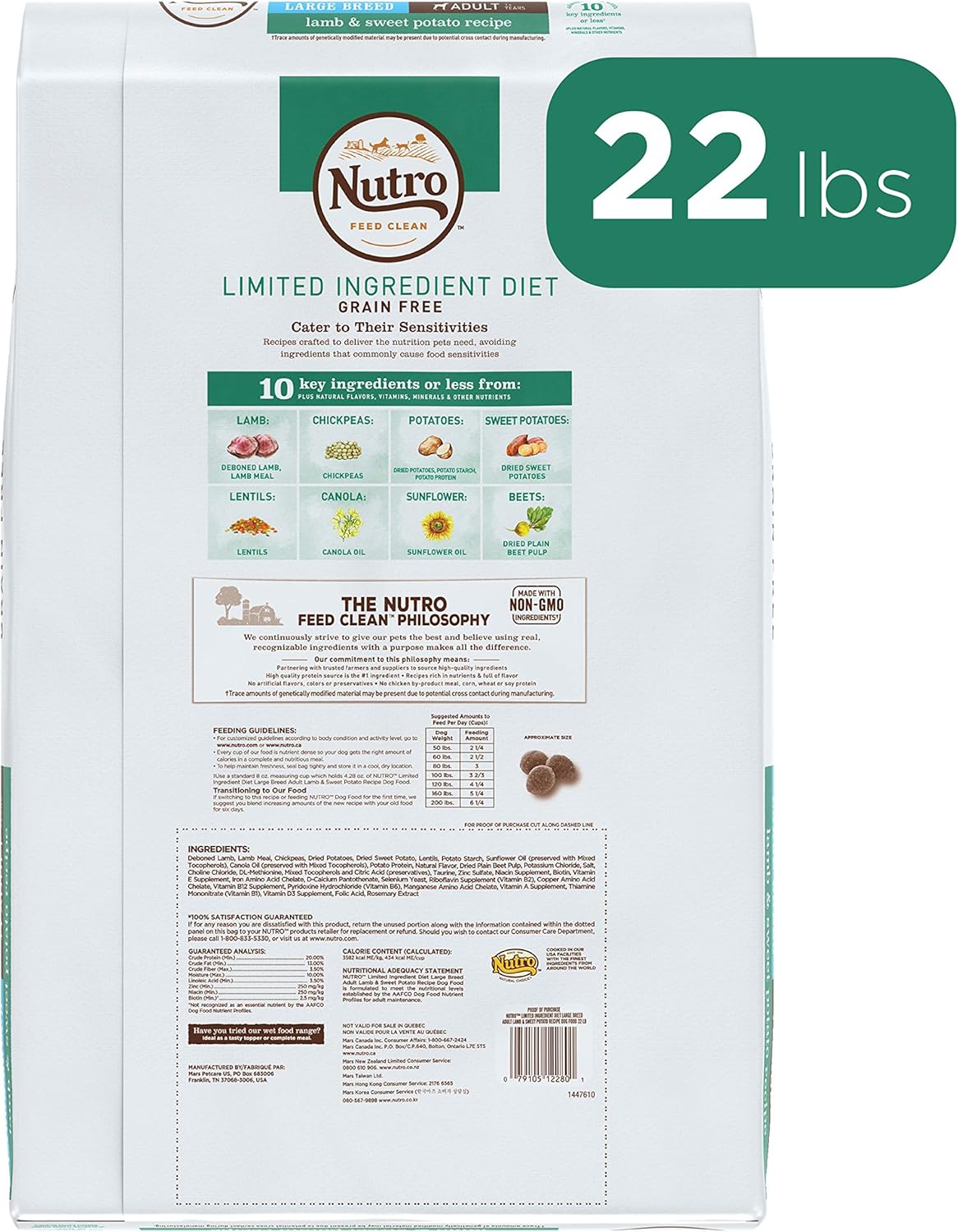 nutro ultra limited ingredient