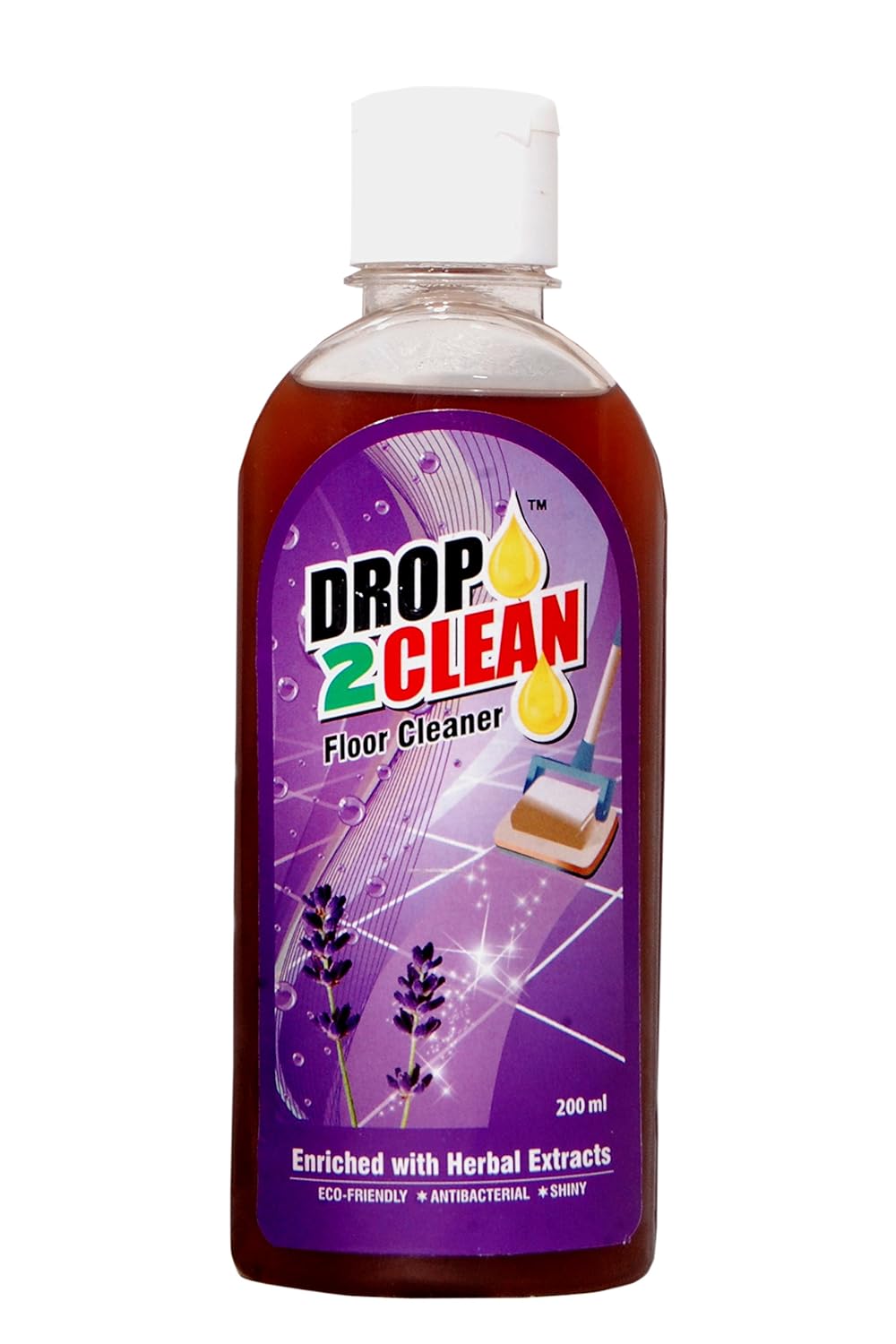 Drop2Clean Lavender Floor Cleaner 200ml Amazon.in Home & Kitchen