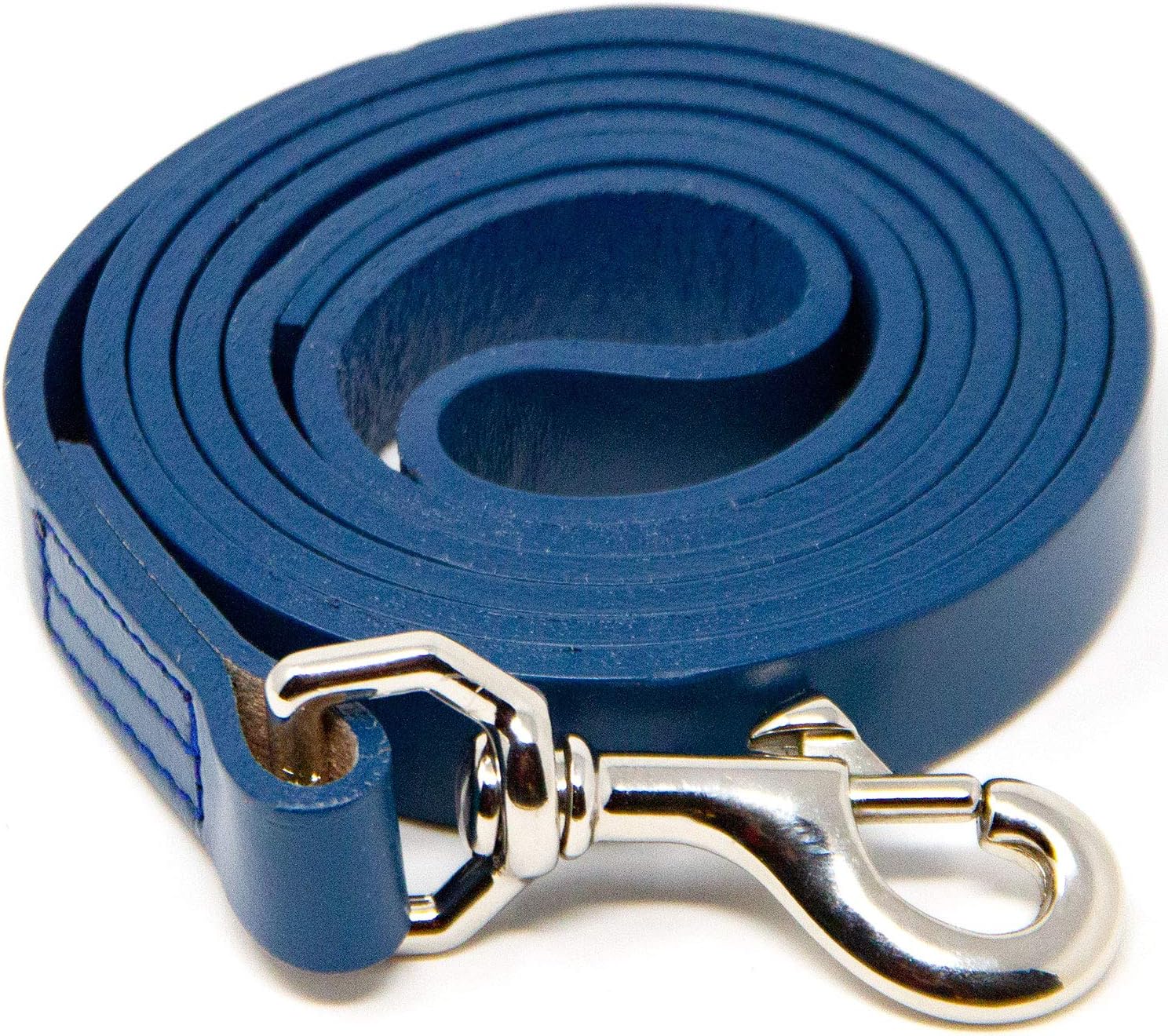 logical leather dog leash