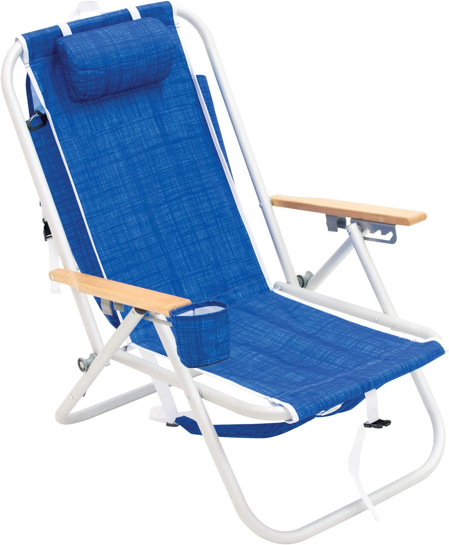 "Rio Gear Aluminum 11" Folding Backpack Camping Chair "