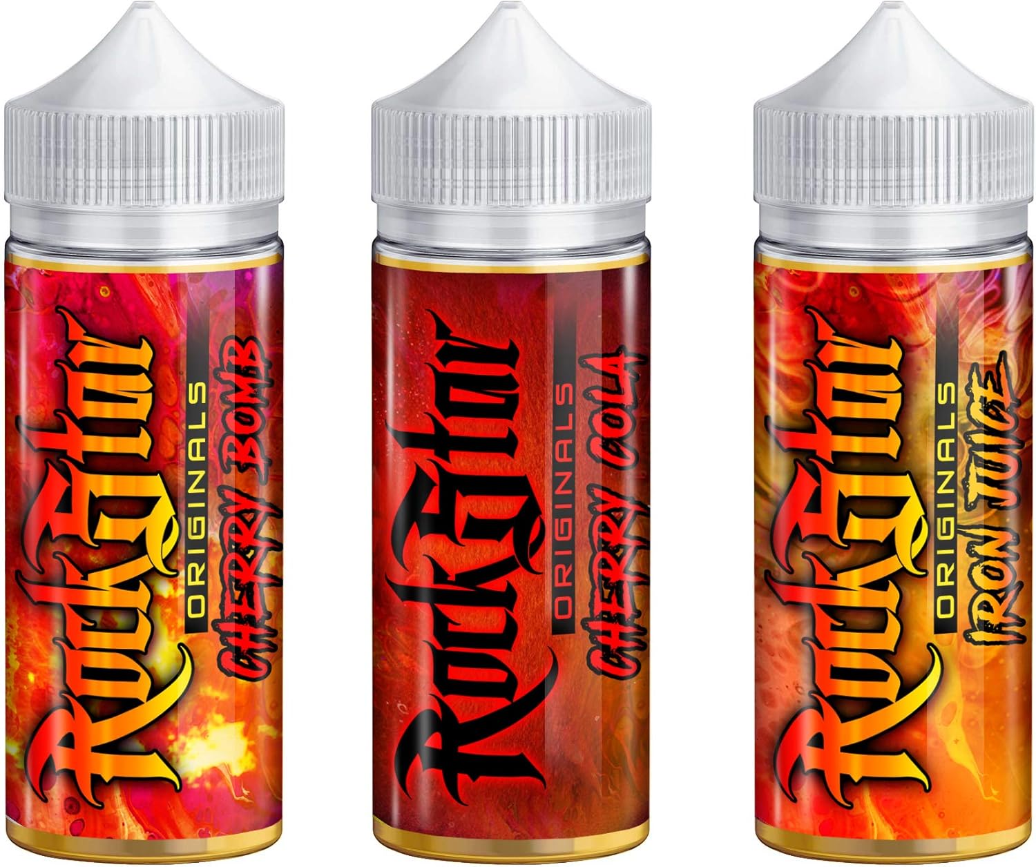 Cherry Bomb + Cherry Cola + Iron Juice Triple Pack 3 x 100 ml E