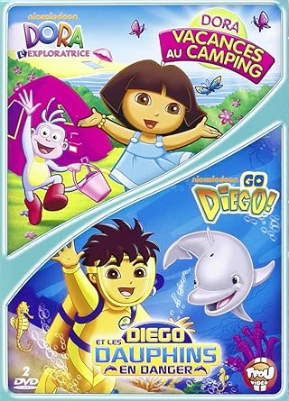 Amazon Com Dora L Exploratrice Vacances Au Camping Go Diego Diego Et Les Dauphins En Danger Movies Tv