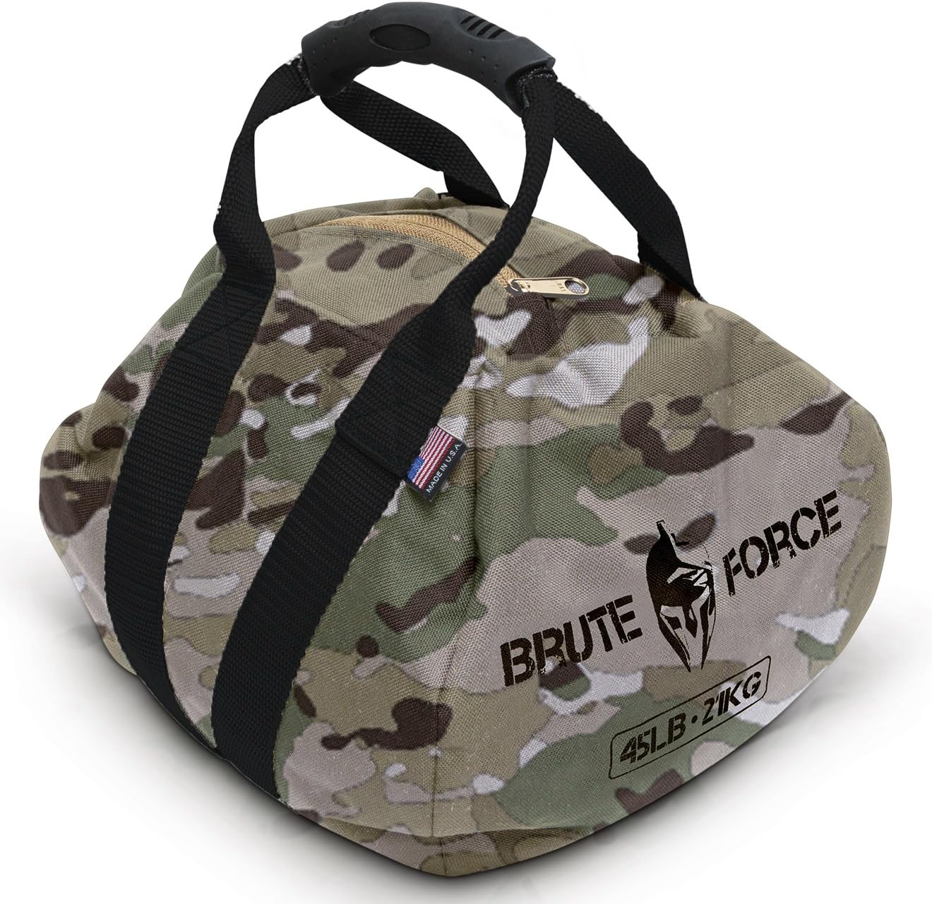 Brute Force Kettlebells: Adjustable Kettlebell, The Perfect Workout Equipment for Home + Crossfit Equipment, Sandbag Training with Sand Kettlebells