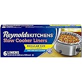 Reynolds Kitchens Premium Slow Cooker Liners - 13 x 21 Inch, 6 Count