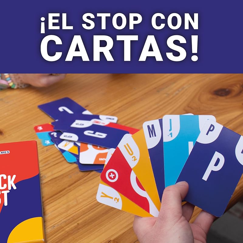 – Juego de Mesa, El Stop con Cartas, para Adultos y Familia, 2-8 — foto 4 de 8