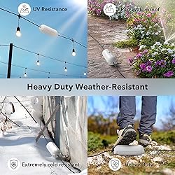 BN-LINK [2 Pack] Outdoor Extension Cord Safety