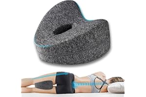 Vertdens Leg Pillow, Knee Pillow for Side Sleepers, Leg Pillows for Sleeping, Knee Cushion for Sleeping,Suitable for Relieving Leg, Back, Knee Pain