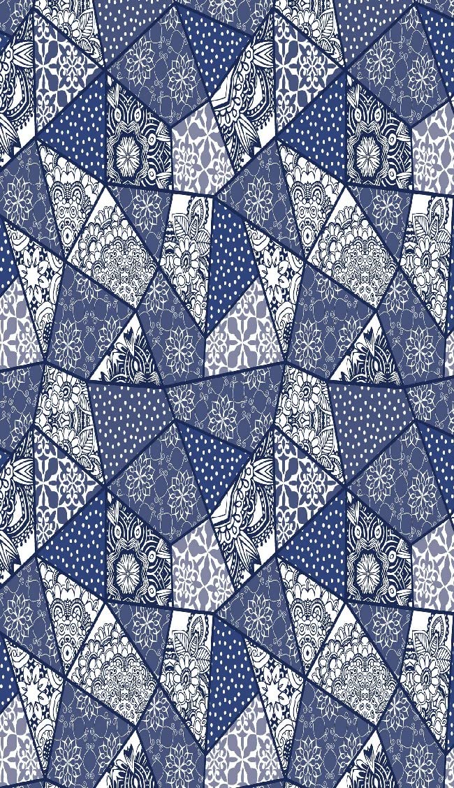 Homemania Printed Rug, 25% Polyester, 75% Cotton, Multicolor