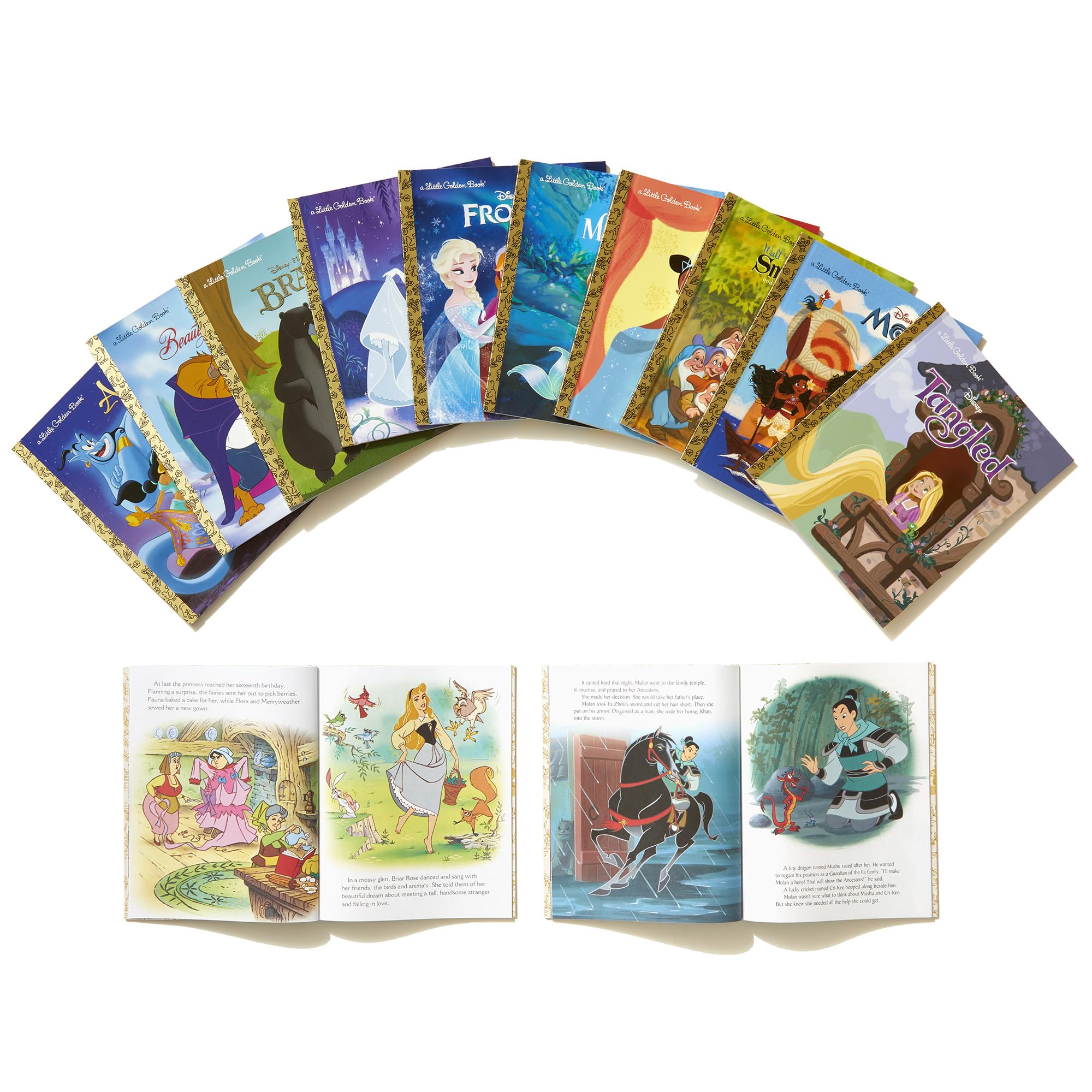 Ultimate Princess Boxed Set of 12 Little Golden Books (Disney Princess) Ultimate Princess Boxed Set of 12 Little Golden Books (Disney Princess) Hardcover