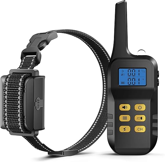 PETDIARY Dog Training Collar, Shock Collar for Dogs with Remote Range