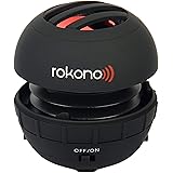 Rokono BASS+ Mini Speaker for iPhone / iPad / iPod / MP3 Player / Laptop - Black