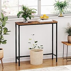 HOOBRO Narrow Console Table, 29.5" Entryway Small