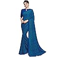 Miraan Women's WoSilk Blend Saree With Unstitched Blouse Piece