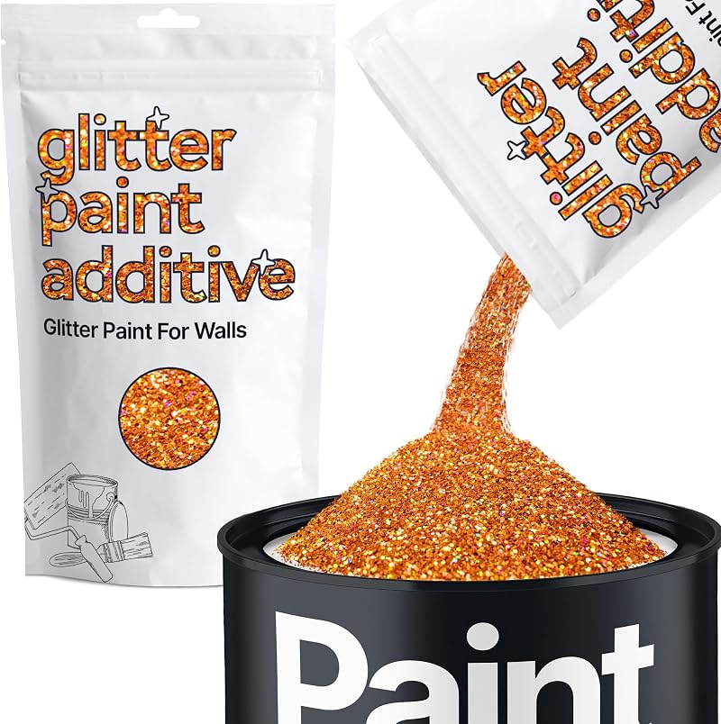 Hemway Copper Holographic Glitter Paint Additive 100g