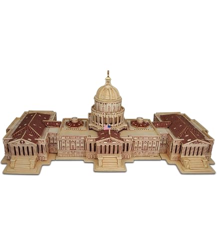Amazon.com: Puzz 3D 718 pc U.S Capitol 3d puzzle : Toys & Games