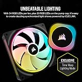 Corsair iCUE LINK H115i RGB 280mm AIO CPU Cooler with QX140 RGB Fans view 6