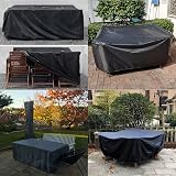 Fageny Outdoor Furniture Cover 213x132x74 cm Waterproof Tear-Resistant Oxford view 5