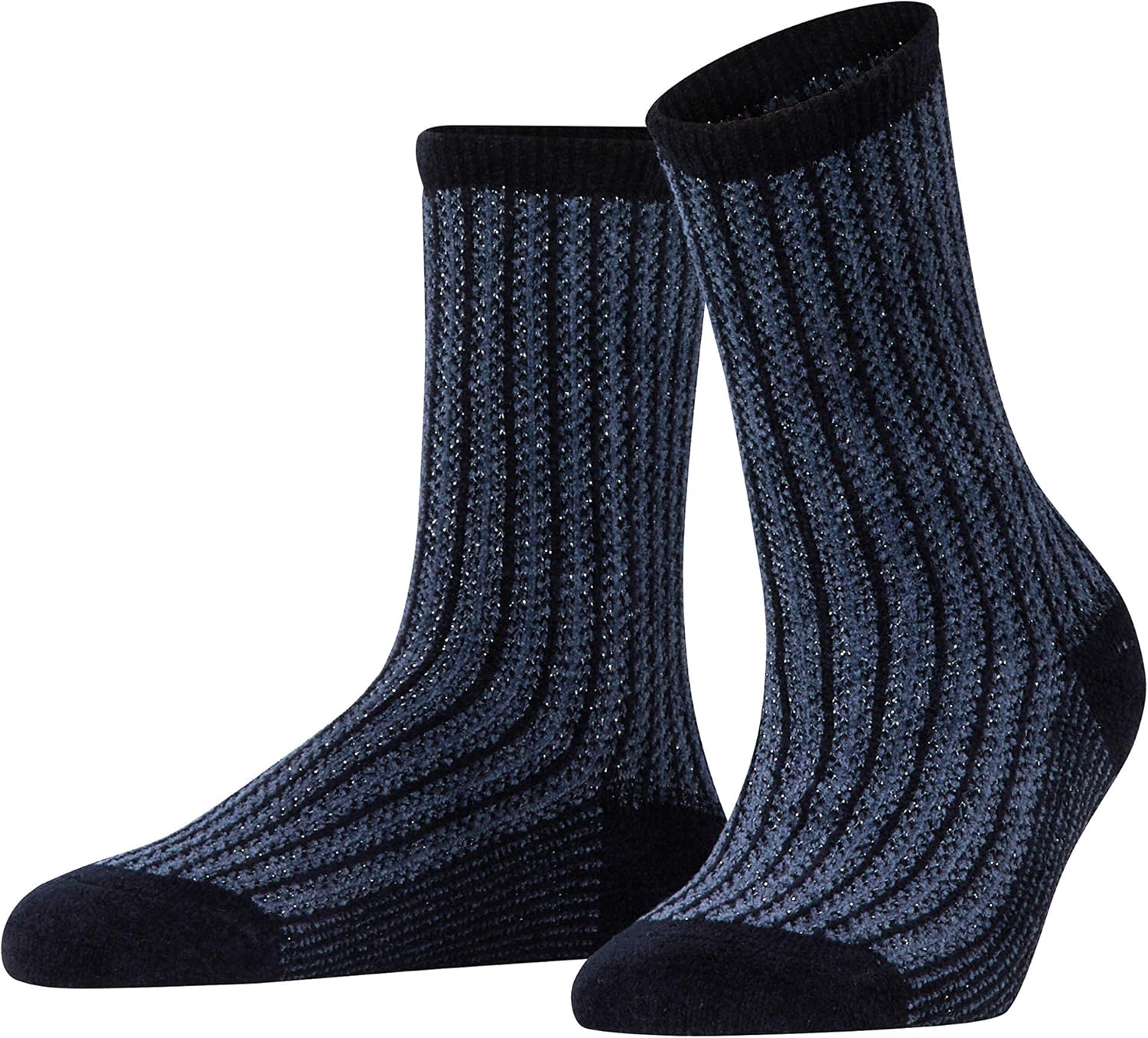 FALKE Damen Sensitive Berlin Socken | Baumwolle-Schurwolle | Diabetiker Geeignet | Komfortbund