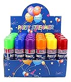 24 pcs Pack of Fun Party Streamer Spray String In A