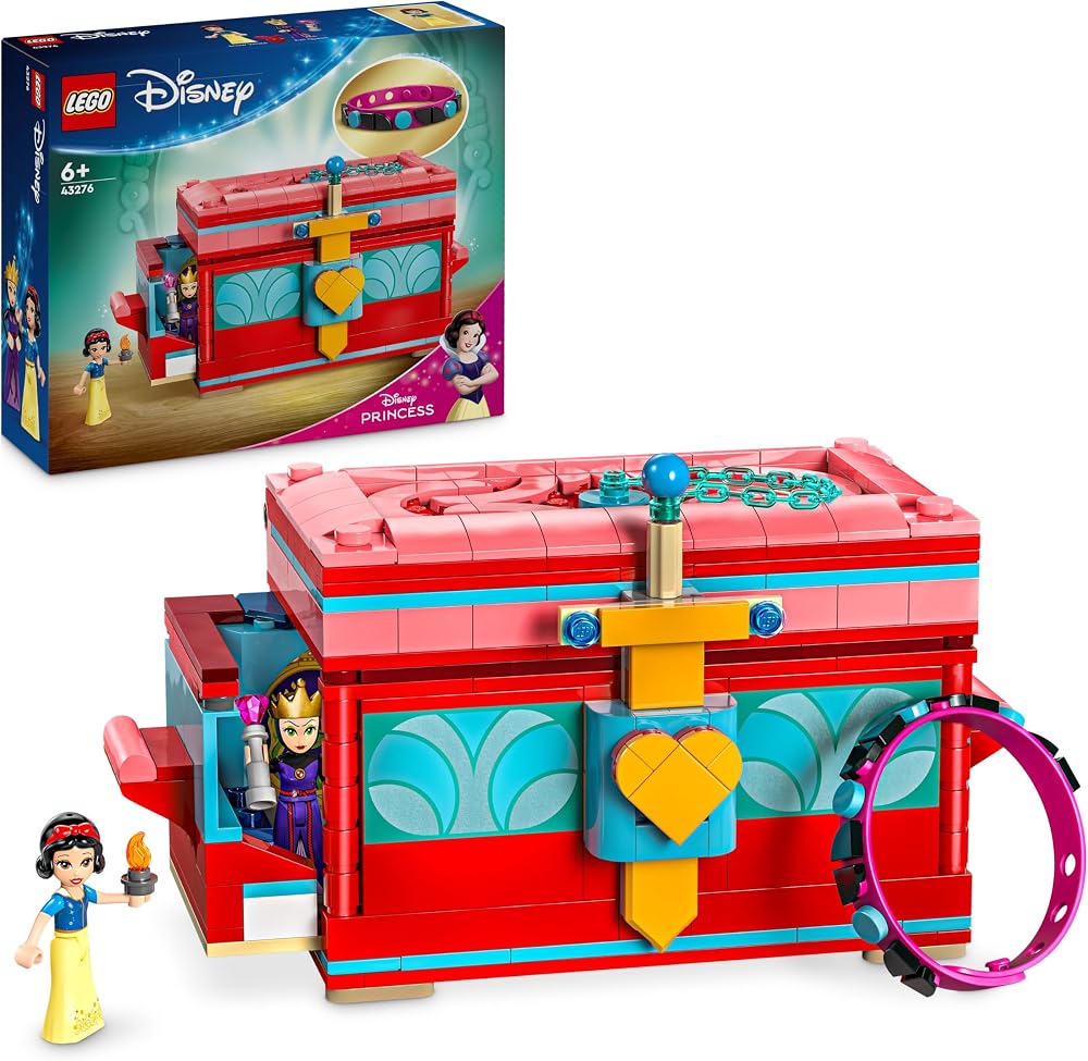 LEGO Disney Snow White Jewellery Box 43276 with Mini Dolls & Bracelet