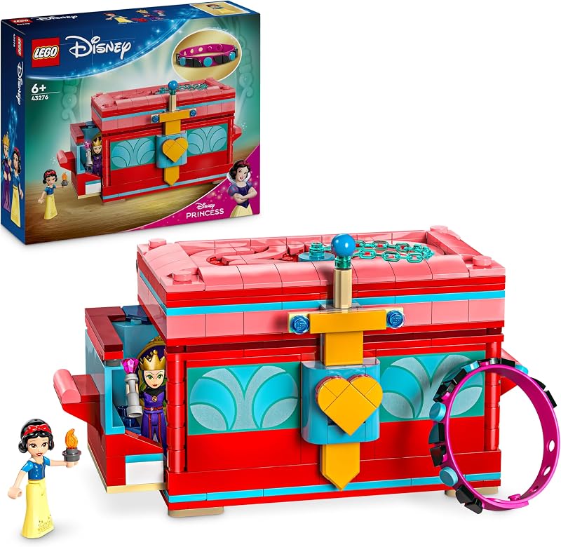 LEGO Disney Snow White Jewellery Box 43276 with Mini Dolls & Bracelet