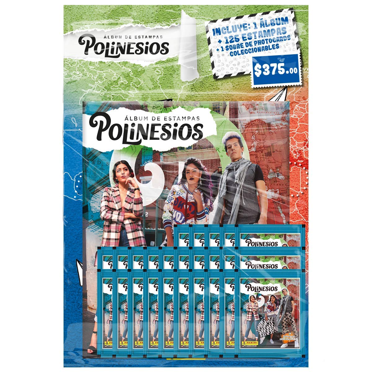 Album + 25 sobres de estampas Los Polinesios 2 : Plática Polinesia, Panini,  Panini: Amazon.com.mx: Libros