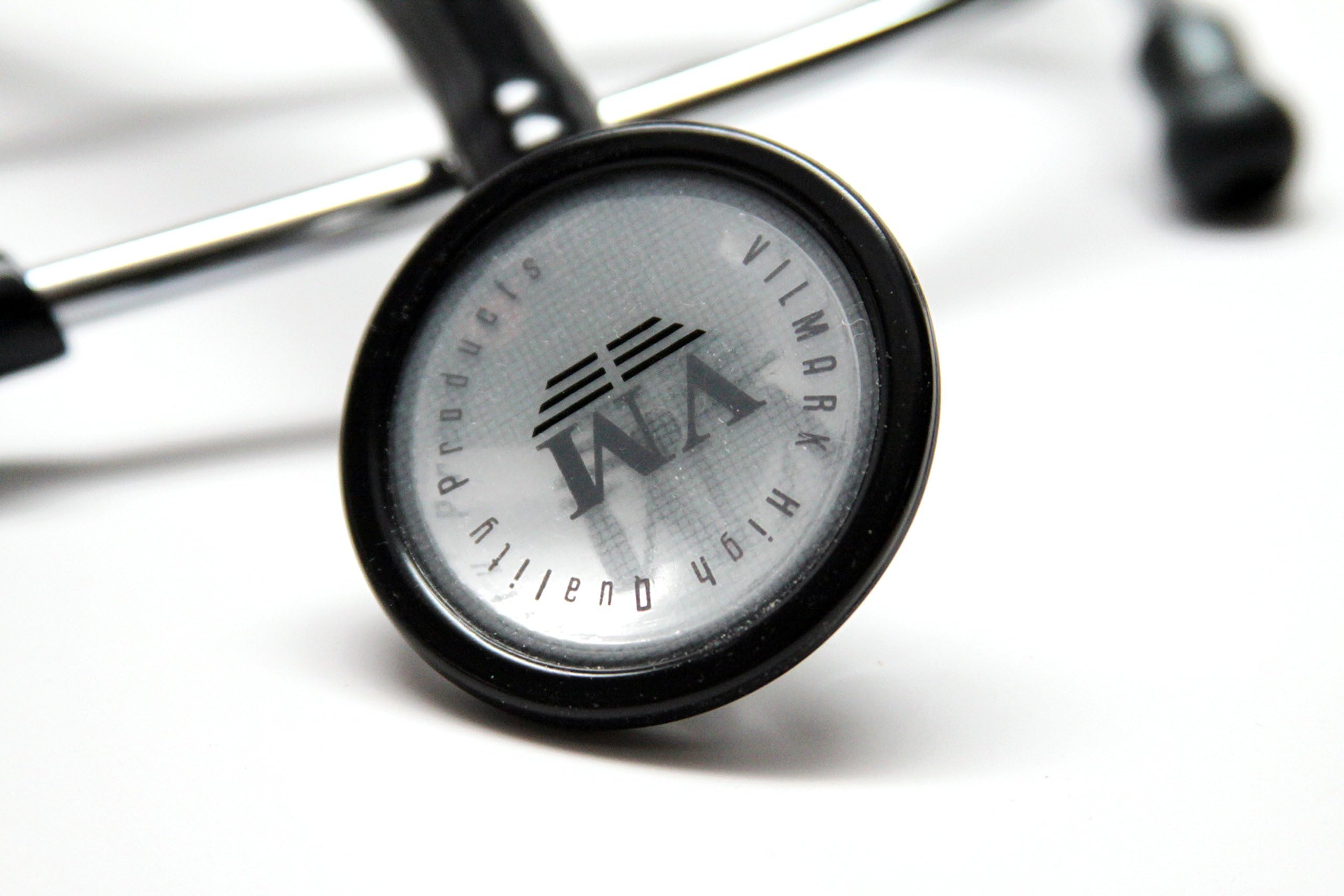 New Professional One Sided Cardiology Stethoscope Black Vilmark B