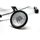 New Professional One Sided Cardiology Stethoscope Black Vilmark B