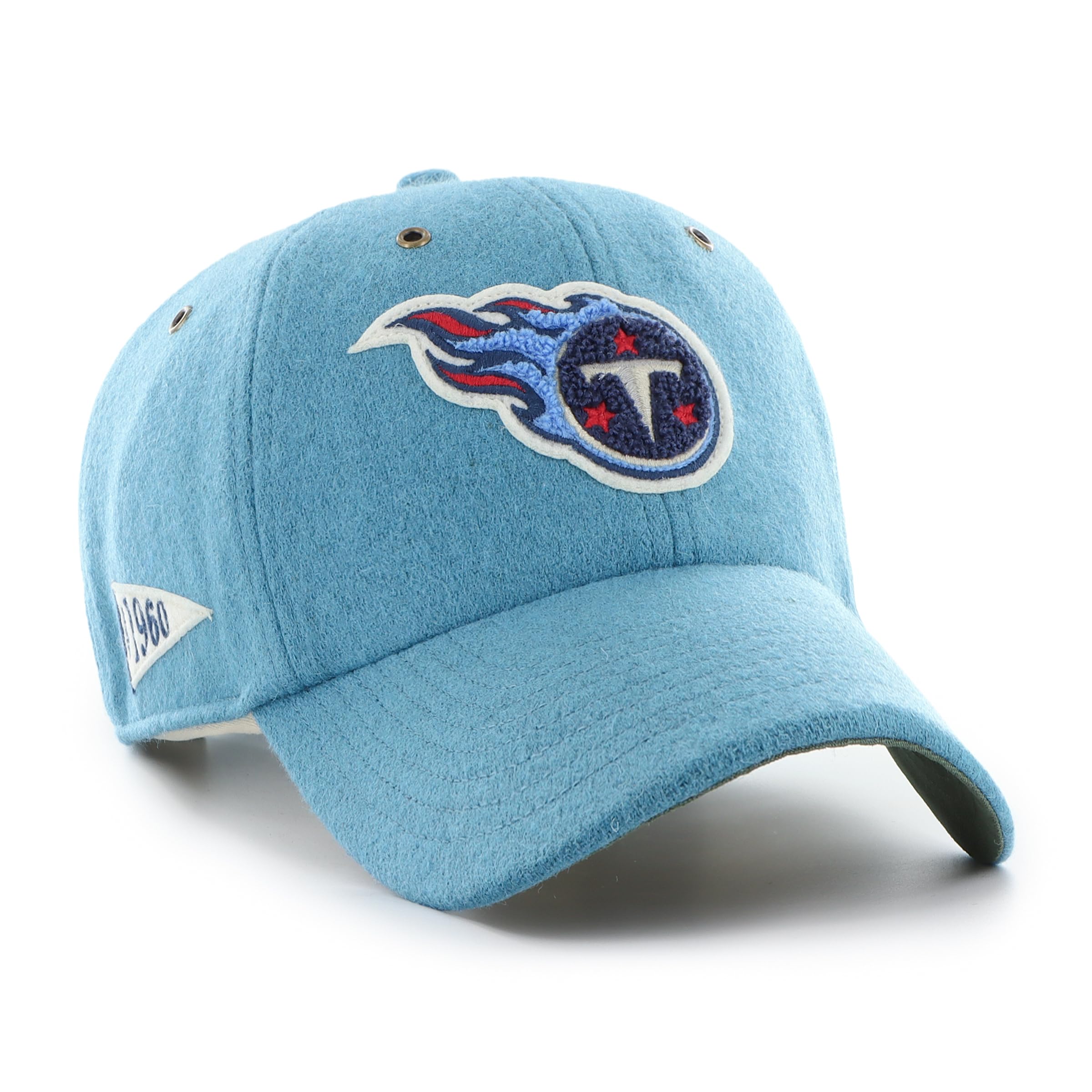 47 Tennessee Titans NFL Pennant Clean Up Unisex Baseball Cap, Adjustable, Team Badge, Columbia