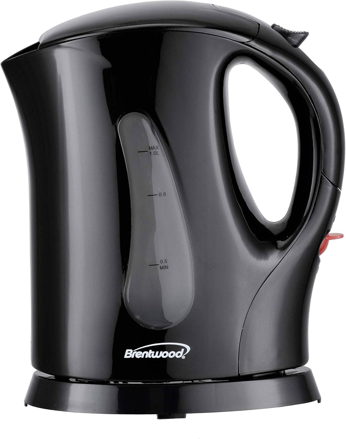 Brentwood Appliances BTWKT1610BK BPA-Free 1-Liter Cordless Electric Kettle, One Size, Black