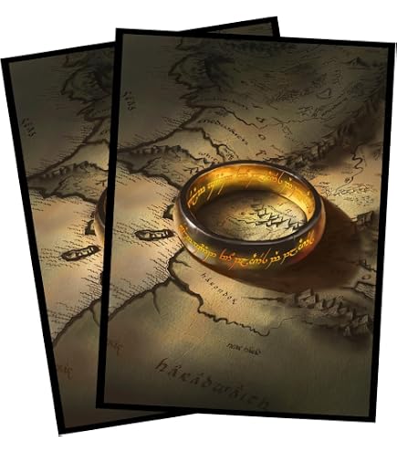 Fantasy North - Aelwyn Alorr - Wood Elf Ranger - 100 Textured Matte TCG Card Sleeves - Fits Magic MTG Commander Pokemon and Other Card Games