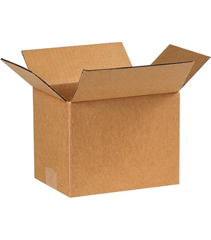 Amazon.com: BOX USA 7x7x6 Corrugated Boxes, Small, 7L x 7W x 6H, Pack of 25  | Shipping, Packaging, Moving, Storage Box for Home or Business, Strong  Wholesale Bulk Boxes : Industrial & Scientific