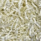 Tisspoms 2LB Ivory Crinkle Cut Paper Shred