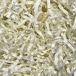 Tisspoms 2LB Ivory Crinkle Cut Paper Shred