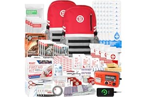 72HRS Deluxe Emergency Survival Kit - Heavy Duty 72 Hour Bug Out Bag Survival Kit for Earthquake, Hurricane, Tsunami, Winter,