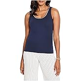 NIC+ZOE Women's Shimmer Trimmed Tank