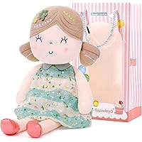 Gloveleya Baby Girl Gifts Soft First Baby Doll Plush Dolls Green 16 Inches with Gift Box