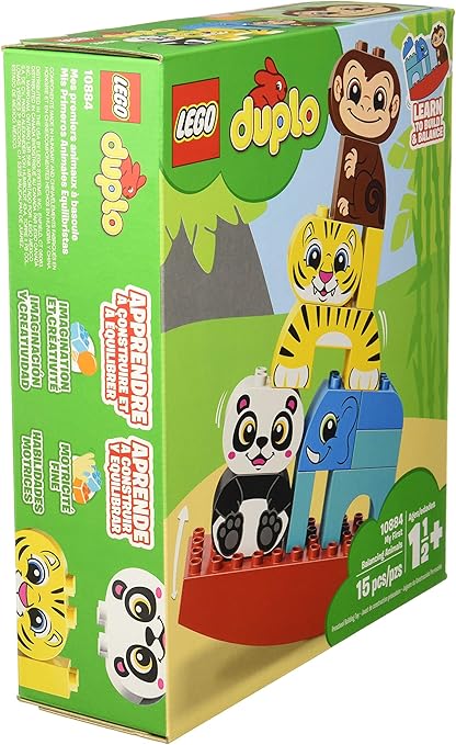 lego 10884 duplo my first balancing animals building blocks