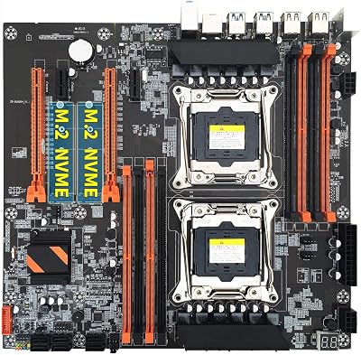 Peowuieu X99 Motherboard LGA 2011-3 DDR4 Xeon E5 Support 8x32GB Memory