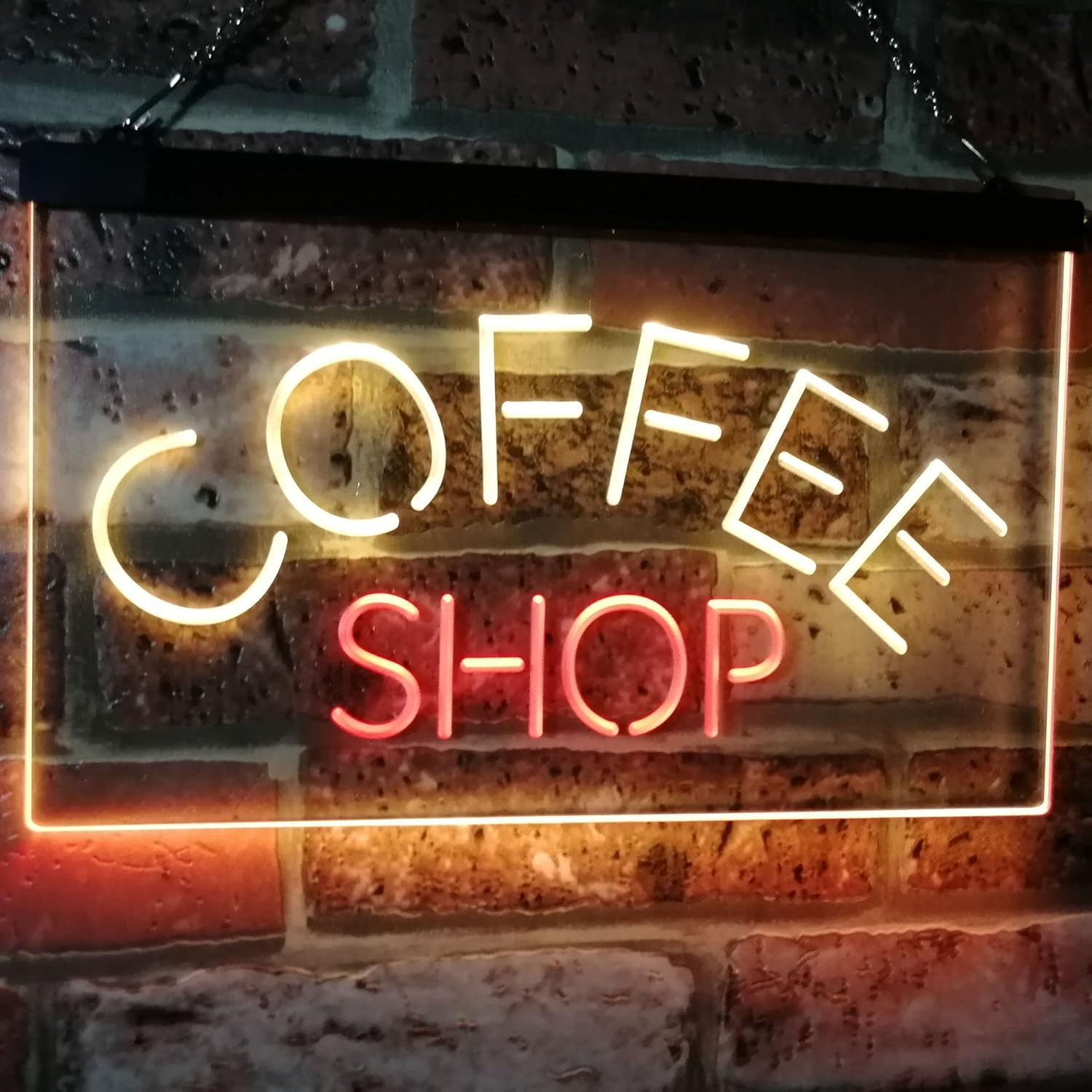 Adv Pro Coffee Shop Kitchen Bistro Decoration Dual Color Led Enseigne Lumineuse Neon Sign Blanc Et Bleu 300 X 210mm St6s32 I2111 Wb Luminaires Exterieur Luminaires Eclairage Dwteam In
