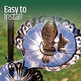 GardenKraft Cascading Water Fountain with Solar Lamp Post 90cm x 41cm view 7