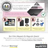 The Magnet Shop TMS Magnetic Sheets Self-Adhesive A4 0.4mm 10 Pack view 8