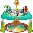 Infantino 2-in-1 Sit, Spin & Stand Entertainer - 360 Seat and Activity Table with Simple Store-Away Design, Multi-Colored, 1-Count
