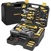CRESOLVIA 328 Piece Tool Kit for Home,Hand Repair Tool Set,Toolbox Storage Case with Drawer,General Household/Auto Tool Kit,Perfect for Homeowner, DIY, Handyman