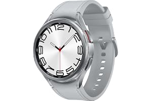 SAMSUNG Galaxy Watch 6 Classic 47mm LTE Smartwatch, Rotating Bezel, Fitness Tracker, Personalized HR Zones, Advanced Sleep Coaching, Heart Monitor, BIA Sensor for Health Insights, US, Silver (Renewed)