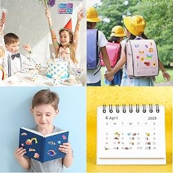 24 Sheets(500+) 3D Puffy Stickers for Toddlers