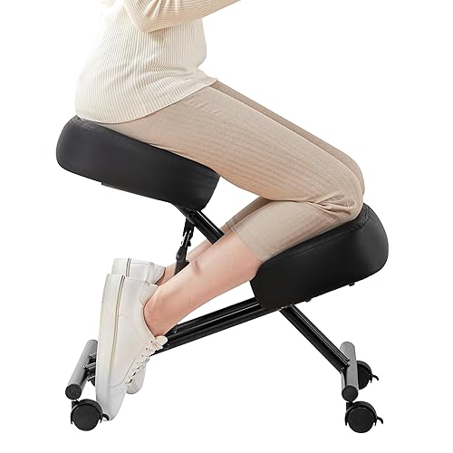 SOMEET Ergonomic Kneeling Chair, Adjustable Stool, Posture Chair