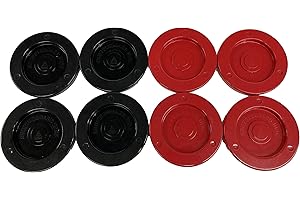 ALLEN R. SHUFFLEBOARD CO., INC. Allen Shuffleboard Recreation Discs (Red & Black)